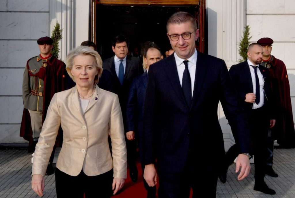 Мицкоски по средбата со Урсула фон дер Лајен: Владата е решена да ја забрза евроинтеграцијата на државата!